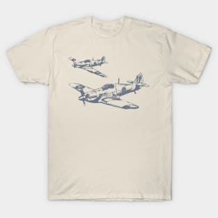 WW2 Warcraft Plane T-Shirt